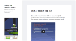 Desktop Screenshot of hr-scorecard-metrics.com