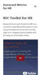 Mobile Screenshot of hr-scorecard-metrics.com